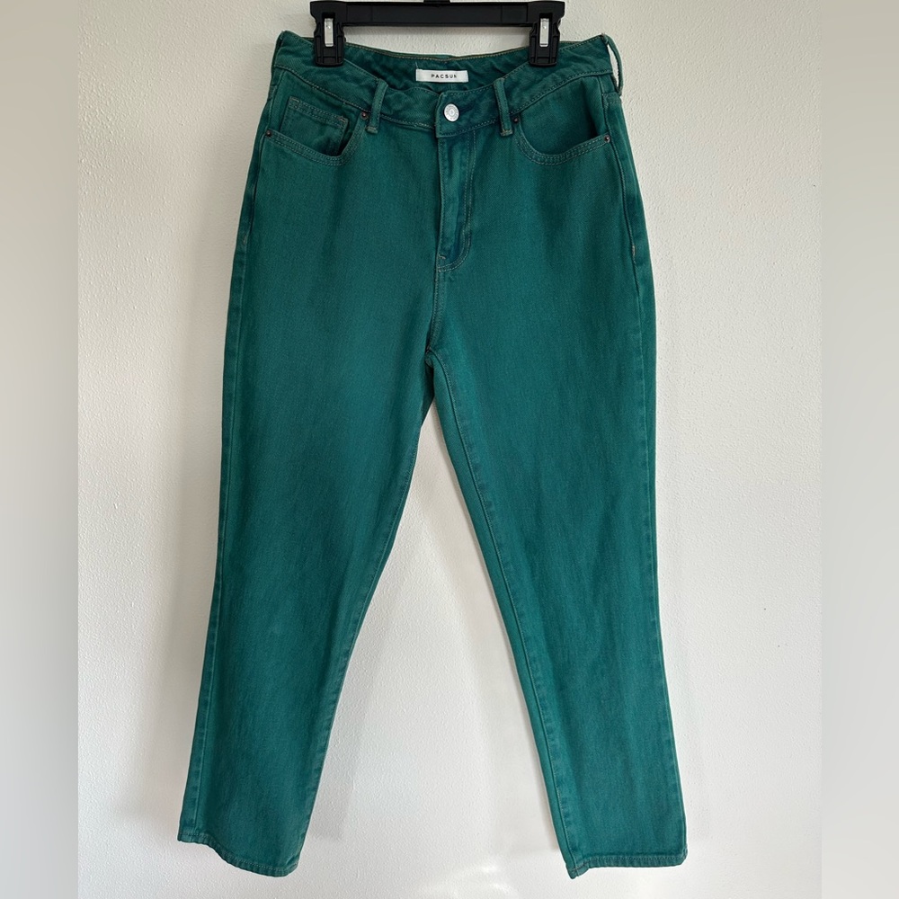Pacsun green mom jean